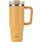 Tyeso 900 ml Sarı Qq Sızdırmaz Pipetli Çift Duvarlı Vakumlu Termos