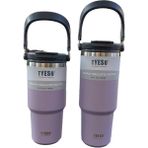 Tyeso Paslanmaz 1 Ader Termos Bardak - Renkli (Yurt Dışından) - 0,60 lt