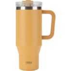 Tyeso Qq Termos Sızdırmaz Pipetli Çift Duvarlı Vakumlu 1200ML - 1,2 lt - Sarı