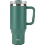 Tyeso Qq Termos Sızdırmaz Pipetli Çift Duvarlı Vakumlu 1200ML - 1,2 lt - Yeşil