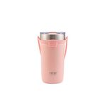 Tyeso SoulMate Tumbler Vakumlu Paslanmaz Çelik Silikon Askı 550ML (Yeşil)