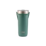 Tyeso SoulMate Tumbler Vakumlu Paslanmaz Çelik Silikon Askı 710ML (Yeşil)