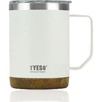 Tyeso Termos Venus Mug Vaku Mlu Paslanmaz Çelik Termal Kapaklı 530 Ml Beyaz