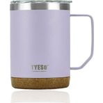 Tyeso Termos Venus Mug Vaku Mlu Paslanmaz Çelik Termal Kapaklı 530 Ml Mor