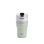 Tyeso TripleTask Termos Vakumlu Paslanmaz Çelik Pipetli 600ML (Yeşil)