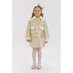 Tyess BG Store Kız Çocuk Gold Ceket