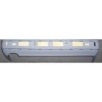 Tyg 1993 - 1995 Mercedes E Class W124 - Arka Tampon Koyu Gri (Bant Delikli Tyg) (Oem NO:1248802971)