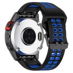 Tyogeephy Garmin Fenix 7X/Fenix 6X/6X Pro/Fenix 5X Puls/Fenix 3 HR/Descent MK1 Bantlarıyla Uyumlu, Erkekler Kadınlar için Yumuşak Silikon Spor Kayış