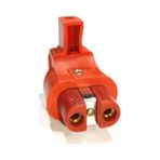 Typ-ya-2-si Endüstriyel Yan Model Erkek Fiş Silikon 300 C 16a 250v
