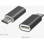 Type C - Apple Iphone Lightning Çevirici Dönüştürücü (Kulaklık Için Uyumlu Değildir)