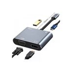 Type C Hub 4 In 1 Type-C To 4K Hdmı Usb 3.0 Type-C Multiport Type-C Hub Çoğaltıcı