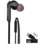 Type C Kulaklik İphone 15 15 Plus 15Pro 15Promax 16 16 Plus 16 Pro 16 Promax Samsung, Xiaomi, Redmi, Huawei Uyumlu, Tak Çaliştir, Type C Bluetooth Gerekmez !!!! Mükemel Ses Aaa Kalite Siyah Tc21