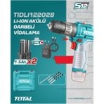 Type-C Şarjlı Li-Ion Darbeli Vidalama, Taşınabilir ve Güçlü El Aleti - Seçenek 1