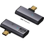 Type C To 2 Usb3.2 100W 10GBPS Veri Aktarımı Kulaklık Müzik Dinleme Dönüştürücü Çevirici Otgcc
