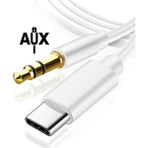 Type-C To 3.5 mm Aux Audio Kablo Araç Içi Uyumlu Aux Kablosu Araç Içi Dönüştürücü