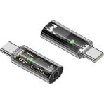 Type C To 3.5mm Dac Kulaklık Dönüştürücü 15 ve Type C Telefon ile Uyumlu Çevirici Otgax