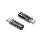 Type C To 3.5mm Dac Kulaklık Dönüştürücü iPhone 15 ve Type C Telefon ile Uyumlu Çevirici Otg