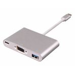 Type-C to 3 in 1 Vga Usb 3.0 Type C Macbook Projeksiyon Kablo