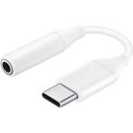 Type-C To Aux 3.5Mm Kulaklık Çevirici Dönüştürücü Adaptör Usb-C Adaptör 1.Kalite Beyaz