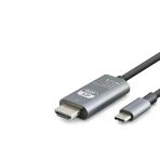 Type-C To Hdmı Kablo Hdtv 4K Ultra Hd Pvc Gri Hdx7853