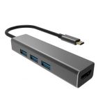 Type-C To Usb 3.0-3 Hdmi Çevirici Dh318