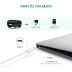 Type-C To USB B Yazıcı Kablosu 1.5 Metre