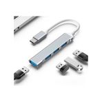 Type-c To Usb Hub 4 Port Çoklayıcı Apple Uyumlu MacBook Ile Çoğaltıcı Type C To Usb Converter Hub