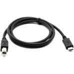 Type C To USB Printer Yazıcı Tarayıcı Ara Bağlantı Kablosu 1.5metre