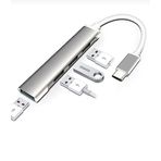 Type-C USB 3.1 Den 4 Port USB 3.0 Hub Otg Çoğaltıcı Adaptörü Macbook Uyumlu