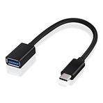 Type-C Usb Otg Kablo Usb 2.0 Siyah 13Cm Hd4445