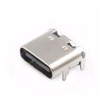 Type-C Usb Soket 16 Pin Smd USB 3.1 Cep Tel. Konnektör Şarj Dişi