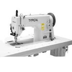 Typical GC-0313-ACXD3 Çift Pabuç Tek İğne İplik Kesicili Deri Dikiş Makinesi