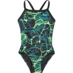 TYR Durafast Elite® Diamondfit Kadın Mayo - Synapse - Yeşil - 26 - ST00670-2595