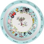 Tyrrell Katz Melamin Mama Tabağı Farmyard // Çiftlik Hayvanları