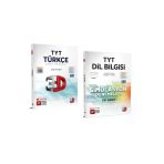 Tyt 3D Türkçe Soru Bankası + Simülasyon Dilbilgisi Denemeleri