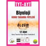 TYT AYT Biyoloji Konu Tarama Föyleri Ölçüm Serisi 12 Fasikül-Pano Yayınları