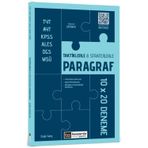 TYT AYT KPSS ALES DGS MSÜ Taktiklerle ve Stratejilerle Paragraf 10 x 20 Deneme