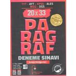 TYT AYT KPSS ALES MSÜ DGS Paragraf 20 x 33 Deneme Sınavı Edebiyat Sokağı
