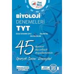 TYT Biyoloji 45 Deneme Sınavı-Yeni Nesil Yayınları