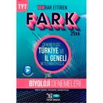 TYT Biyoloji Fark Tekrar Ettiren 25 x 6 Denemesi-Yayın Denizi Yayınları