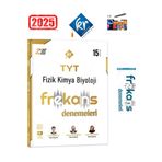 TYT Fizik Kimya Biyoloji FKB 15'li Frekans Denemeleri+Dokunmatik Kalem kr