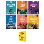 TYT IceBerg Matematik Geometri Türkçe Fizik Kimya ve Biyoloji Soru Bankası Sayısal 6lı Set