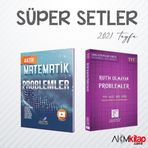 TYT Matematik ve Karekök Rutin Olmayan Problemler Soru Bankası 2 Kitap Set-Üç Dört Beş Yayıncılık