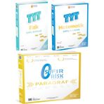 Tyt Matematik+Tyt Fizik+ÜçDörtBeş Yayınları Paragraf Sıfır Risk