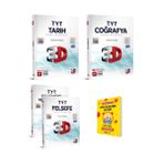 TYT Tarih Coğrafya ve Felsefe-Din Soru Bankası 3lü Set