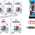 TYT Türkçe Matematik Geometri Tarih Coğrafya Soru Bankası Fırsat Seti-Çözüm 3D Yayınları