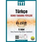 TYT Türkçe Tarama Föyleri 6 Fasikül Pano Yayınevi