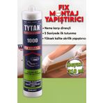 Tytan Fix Montaj Yapıştırıcı 310 Ml Beyaz Mutfak Banyo Ahşap Dolap Beton Fayans Mermer Çok Amaçlı