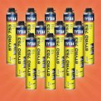 Tytan Mantolama Köpüğü Tabancalı Styro 753 Tytan 750 ml Tytan - Selena - 12 Adet