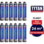 Tytan Poliüretan Köpük (12 ADETX870 Ml- 24 M2)